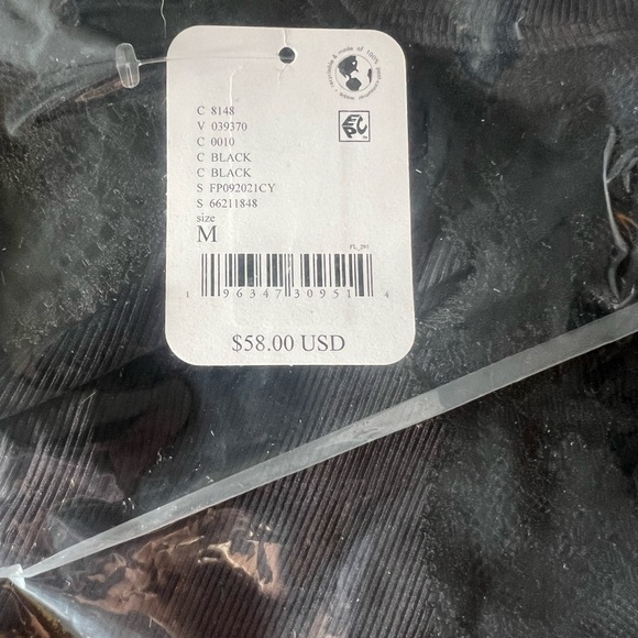 New - Free People Power Play Cami in Black - Picture 3 of 3